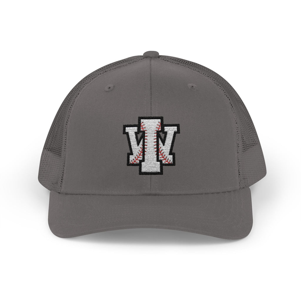Snapback WI baseball trucker hat